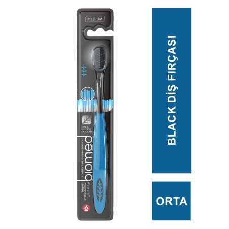 Outlet - Biomed Black Diş Fırçası - Orta -