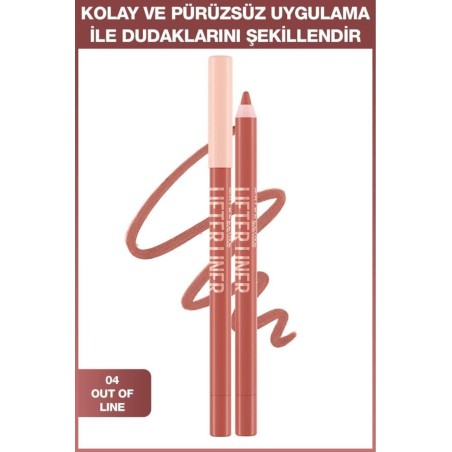 Maybelline New York Lifter Liner Dudak Kalemi - 04 Out of Line