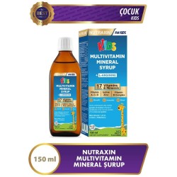 Nutraxin Kids Multivitamin Mineral Şurup 150 ml