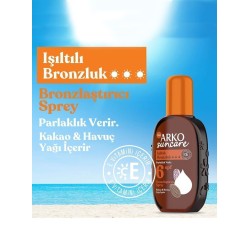 Arko Suncare Spf6 Bronzlaştırıcı Güneş Yağı Sprey 220 ml