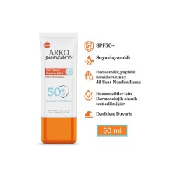 Arko Suncare Spf50 Çok Yüksek Korumalı Yüz Güneş Kremi 50 ml