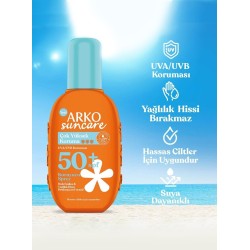 Arko Suncare Spf50 Çok Yüksek Korumalı Vücut Güneş Spreyi 200 ml