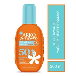 Arko Suncare Spf50 Çok Yüksek Korumalı Vücut Güneş Spreyi 200 ml