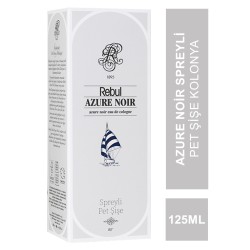 Rebul Azure Noir Spreyli Pet Şişe Kolonya 125 ml