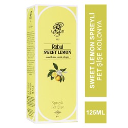 Rebul Sweet Lemon Spreyli Pet Şişe Kolonya 125 ml