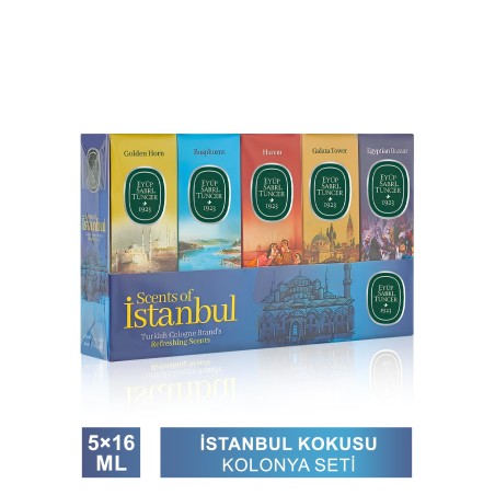 Eyüp Sabri Tuncer 5'li 16 ml Kolonya - Scents of İstanbul