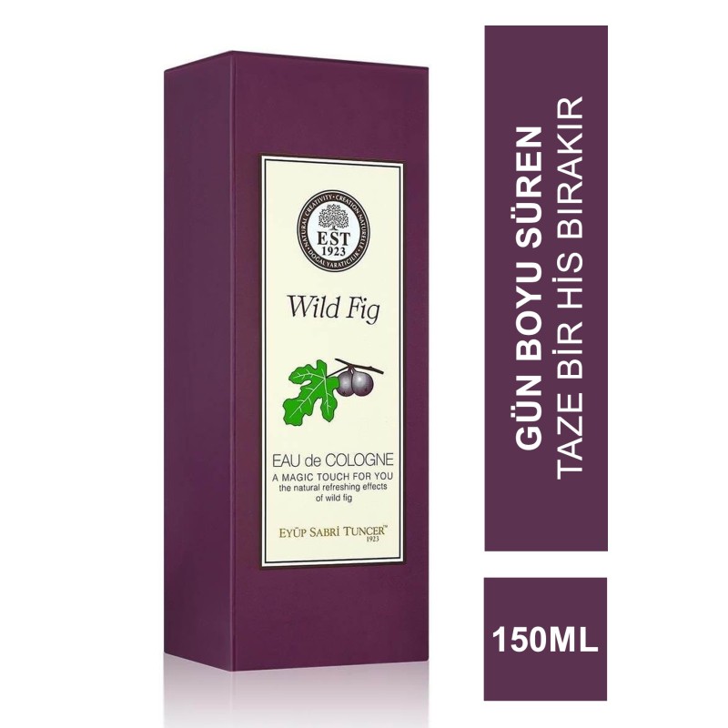 Eyüp Sabri Tuncer Wild Fig 150 ml Eau De Cologne - Cam Şişe