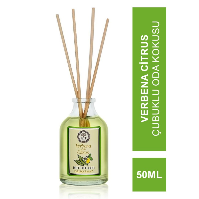 Eyüp Sabri Tuncer Verbena Citrus Çubuklu Oda Kokusu 50 ml