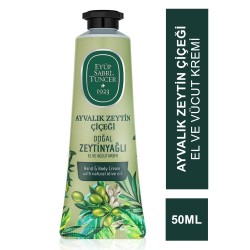 Eyüp Sabri Tuncer Ayvalık Zeytin Çiçeği Doğal Zeytinyağlı El ve Vücut Kremi 50 ml