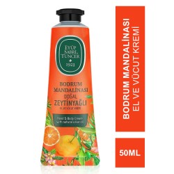 Eyüp Sabri Tuncer Bodrum Mandalinası Doğal Zeytinyağlı El ve Vücut Kremi 50 ml