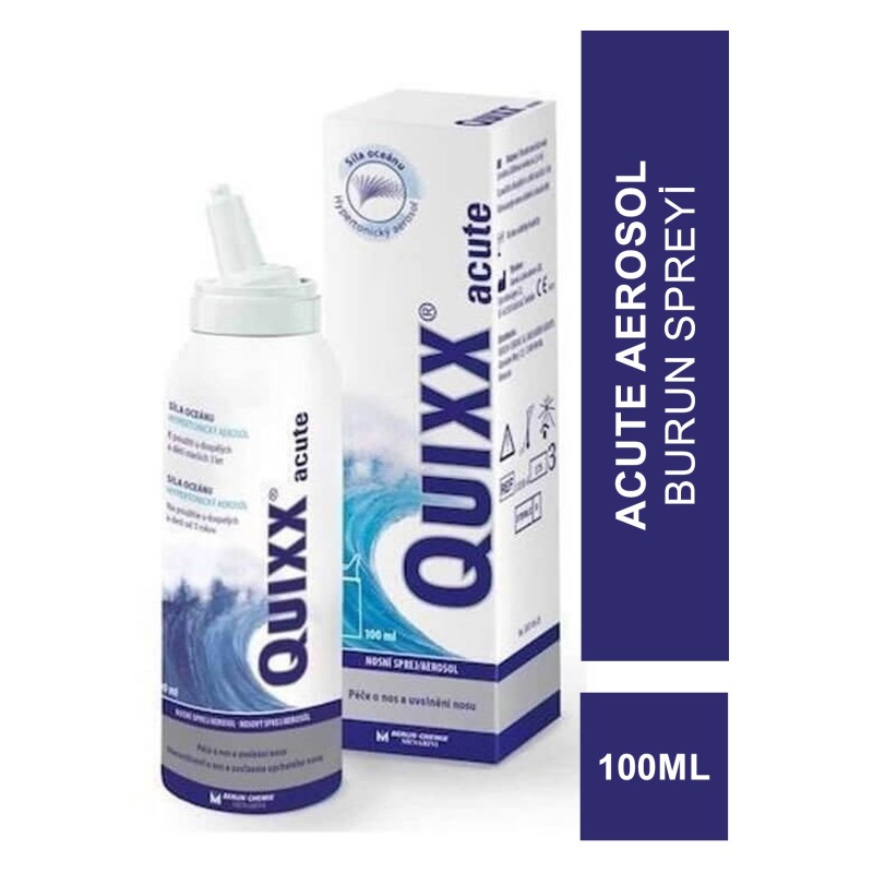 Quixx Acute Aerosol Burun Spreyi 100 ml
