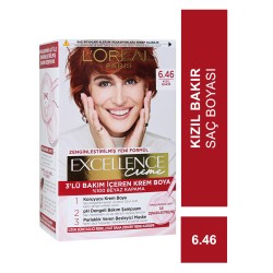 Loreal Paris Excellence Creme Saç Boyası – 6.46 Kızıl Bakır