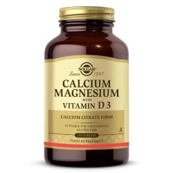 Solgar Calcium Magnesium with Vitamin D3 150 Tablet