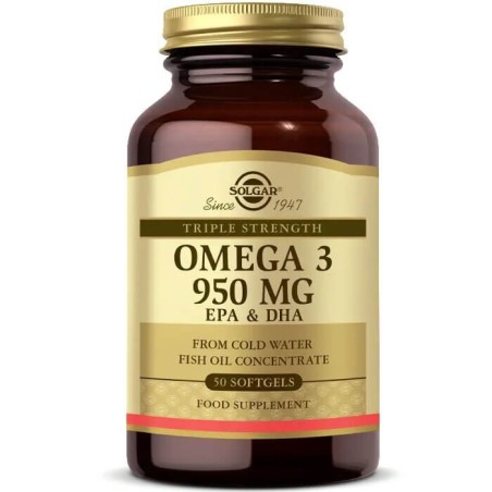 Solgar Omega 3 950 mg 50 Yumuşak Kapsül