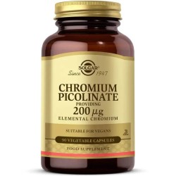 Solgar Chromium Picolinate 200 mcg 90 Kapsül
