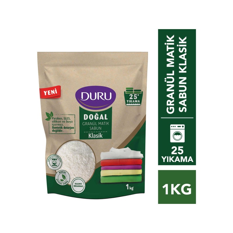Duru Klasik Doğal Granül Matik Sabun 1 kg