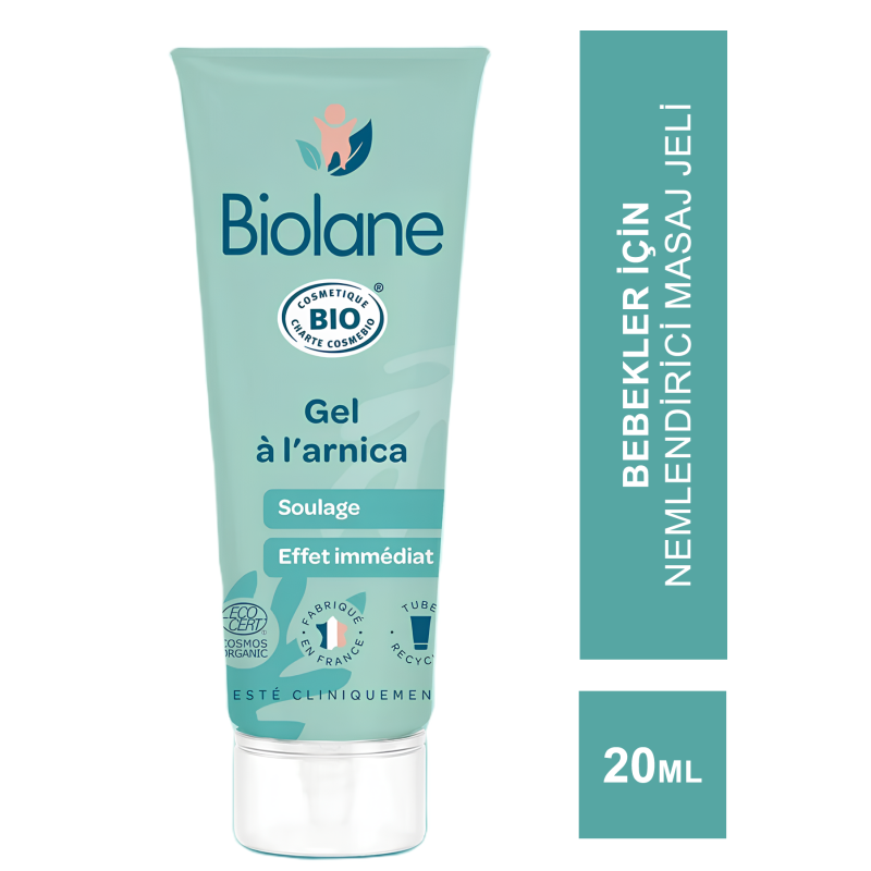 Outlet - Biolane Arnica Gel - Nemlendirici Masaj Kremi - 20 ml