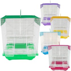 UB300R-Düz Çatılı Kafes Renkli 33*45*25,5 cm