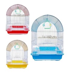 UB303R-Oval Çatılı Kafes Renkli 33*45*25,5 cm