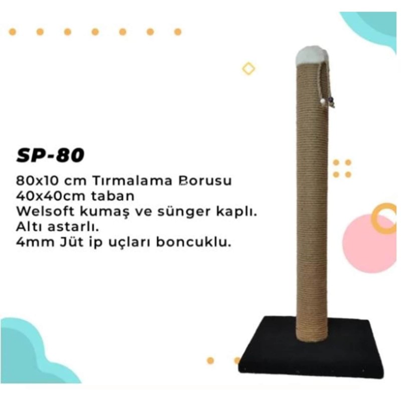 Kedi Tırmalama 80 cm