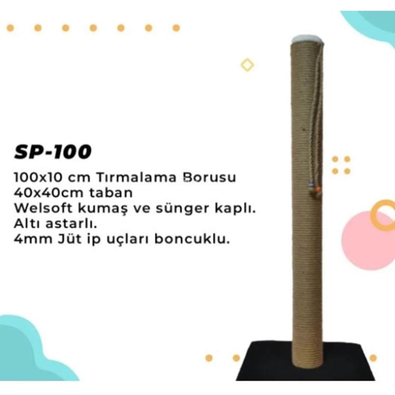 Kedi Tırmalama 100 cm