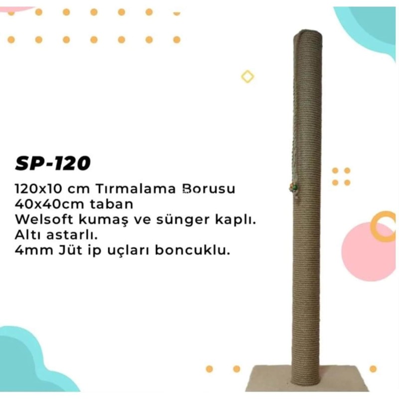 Kedi Tırmalama 120 cm