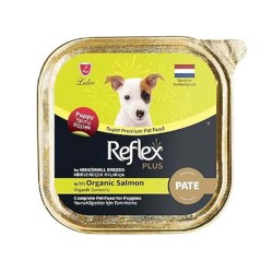 Reflex Plus Pate Organik Somonlu Mini Ve Küçük Irklar  İçin Yavru Köpek Maması 85 G