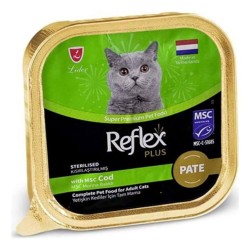 Reflex Plus Pate Msc Morina Balıklı Kısırlaştırılmış Yetişkin Kedi Maması 85 G