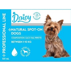 Daisy Köpek Ense Damlası (1-10 kg)  5*1 ml