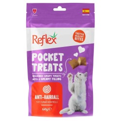 Reflex Pocket Treats Hairball Control 60g
