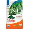 N&D Spirulina Ringa Balıklı Küçük Irk Tahılsız Yetişkin Köpek Maması 2kg