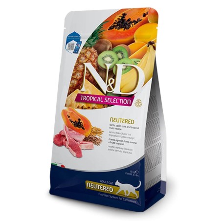 N&D Cat Tropical Selection Lamb Neutered 5 Kg
