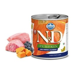 N&D Pumpkın  Lamb & Blueberry Puppy Köpek Konserve 285 Gr