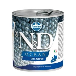 N&D Ocean Codfısh & Pumpkın  - Morina Balığı & Balkabağı  Köpek Konserve 285 Gr