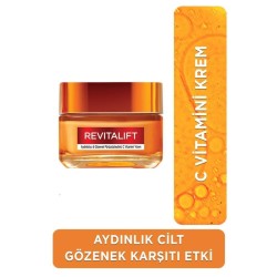 Loreal Paris Revitalift Aydınlatıcı & Gözenek Pürüzsüzleştirici C Vitamini Krem 50 ml