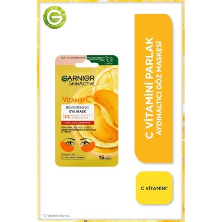 Garnier C Vitamini Parlak Aydınlatıcı Göz Maskesi 5gr