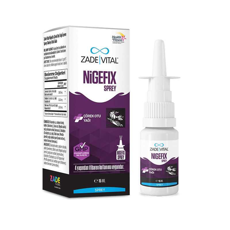 Zade Vital Nigefix Sprey 15 ml