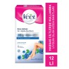 Veet Easy-Gelwax Hassas Cilt 12'li Sir Ağda Bantları