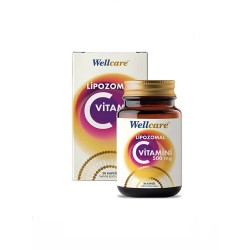 Outlet - Wellcare Lipozomal Vitamin C 500mg 30 Kapsül
