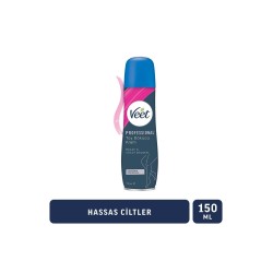 Veet Professional Tüy Dökücü Krem Sprey Hassas Ciltler 150 ml