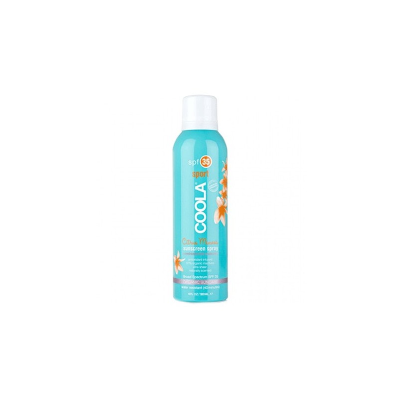 Coola SPF 35 Narenciye ve Mimoza Özlü Sport Güneş Spreyi 180ml Coola SPF 35 Narenciye ve Mimoza Özlü Sport Güneş Spreyi 180ml