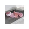 Ebruli Sanat Tasarım 3’lü Set Pembe Beton Döküm ve Soya Wax Mum Seti