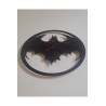 Ebruli Sanat Tasarım Batman Temalı Özel Tasarım Siyah Ahşap Duvar Saati Duvar Dekorasyonu
