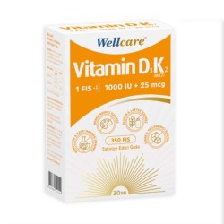 Wellcare D3K2 Sprey 30 ml