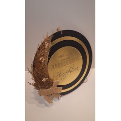 Ebruli Sanat Tasarım Hoşgeldiniz Kapı Süsü