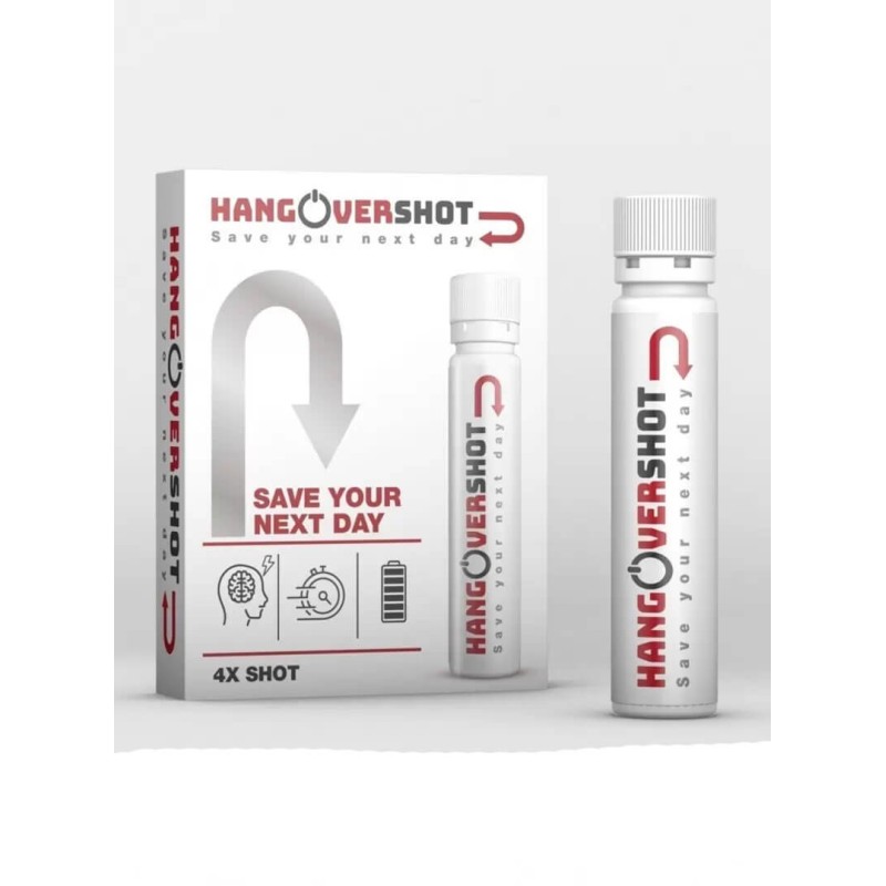Outlet - HangoverShot Save Your Next Day 4 X 25ml Shot