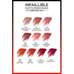 Loreal Paris Infaillible Matte Resistance Likit Mat Ruj - 420 Le Rouge Paris