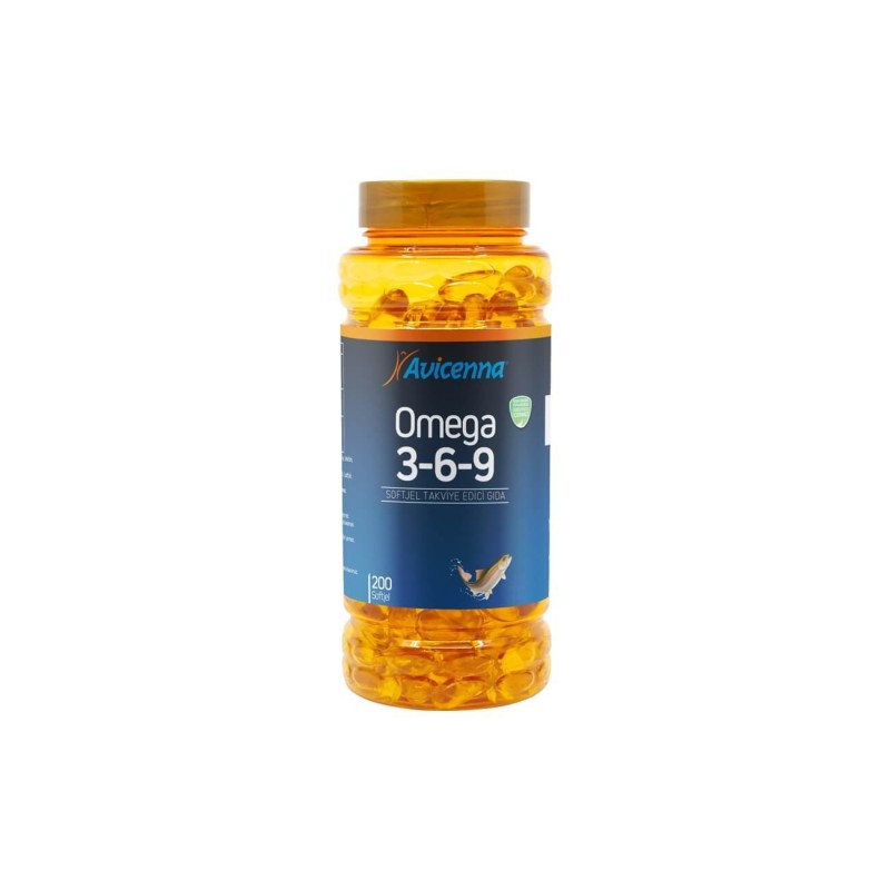 Avicenna Omega 3-6-9 200 Yumuşak Kapsül