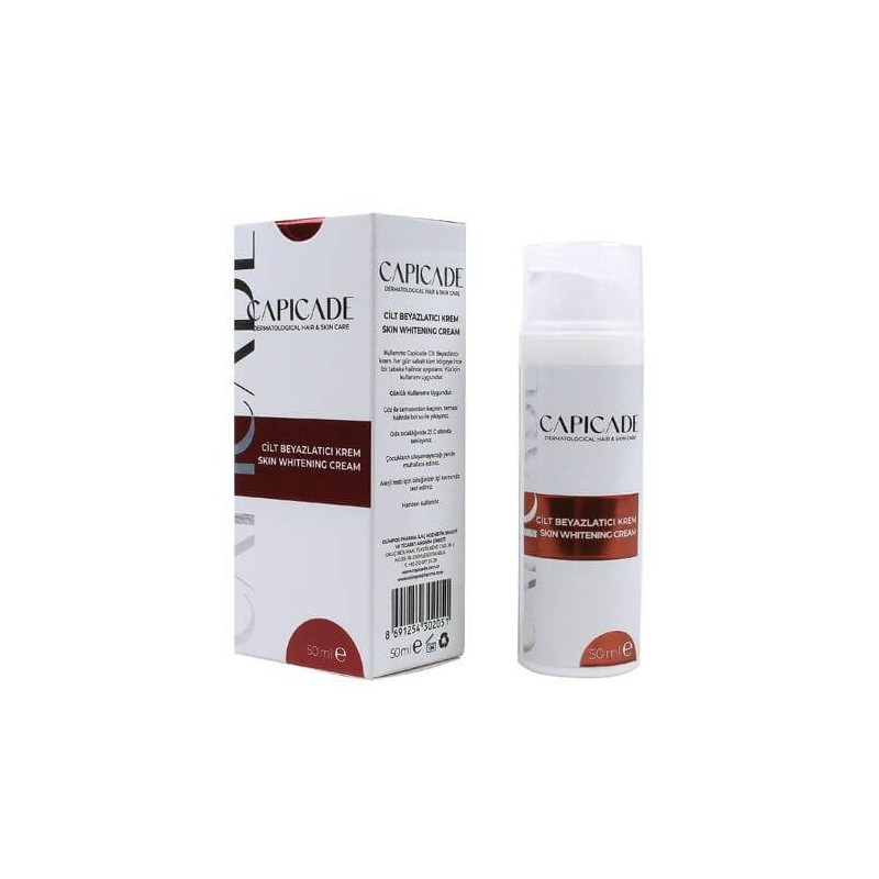 Capicade Cilt Beyazlatıcı Krem 50ml