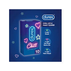 Outlet - copy of Durex Chill Prezervatif 10 Adet